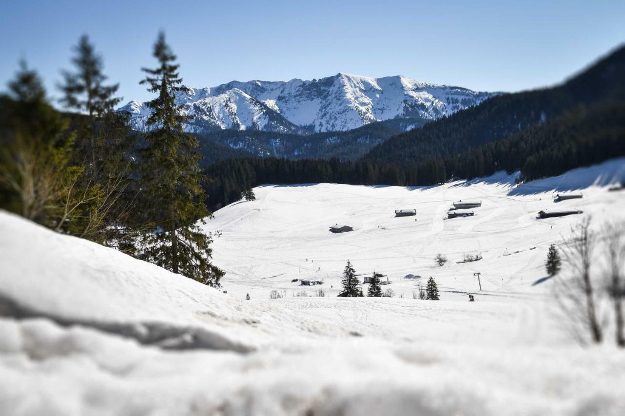 Spitzing Lodge Ferienwohnungen - Wanderparadies In Den Bergen ชปิตซิงซี ภายนอก รูปภาพ