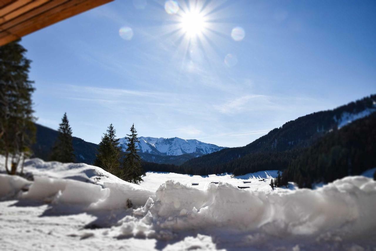 Spitzing Lodge Ferienwohnungen - Wanderparadies In Den Bergen ชปิตซิงซี ภายนอก รูปภาพ