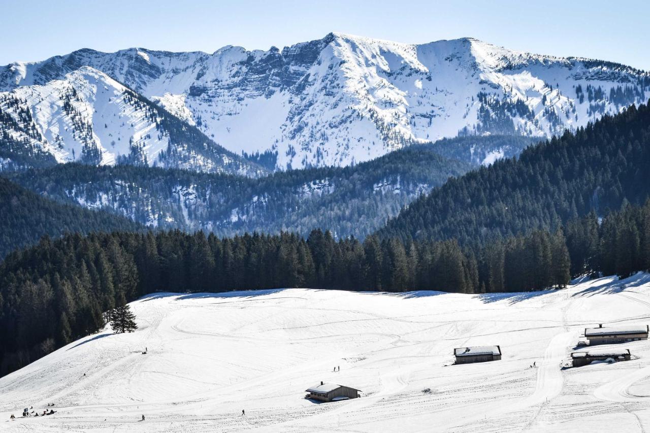 Spitzing Lodge Ferienwohnungen - Wanderparadies In Den Bergen ชปิตซิงซี ภายนอก รูปภาพ